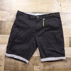 Ricky & Micky Black Chino Shorts Men’s 32